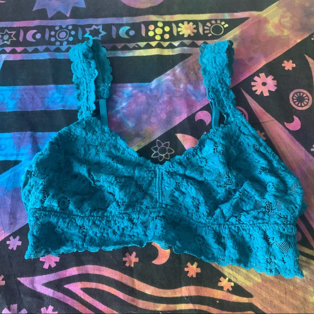 Teal Lace AERIE Bralette